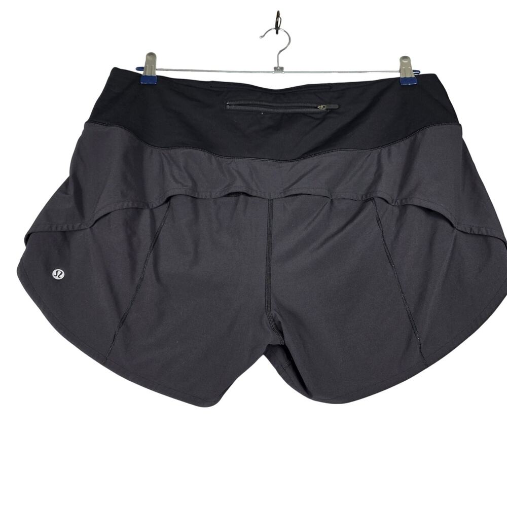Lululemon Black Speed Up Shorts